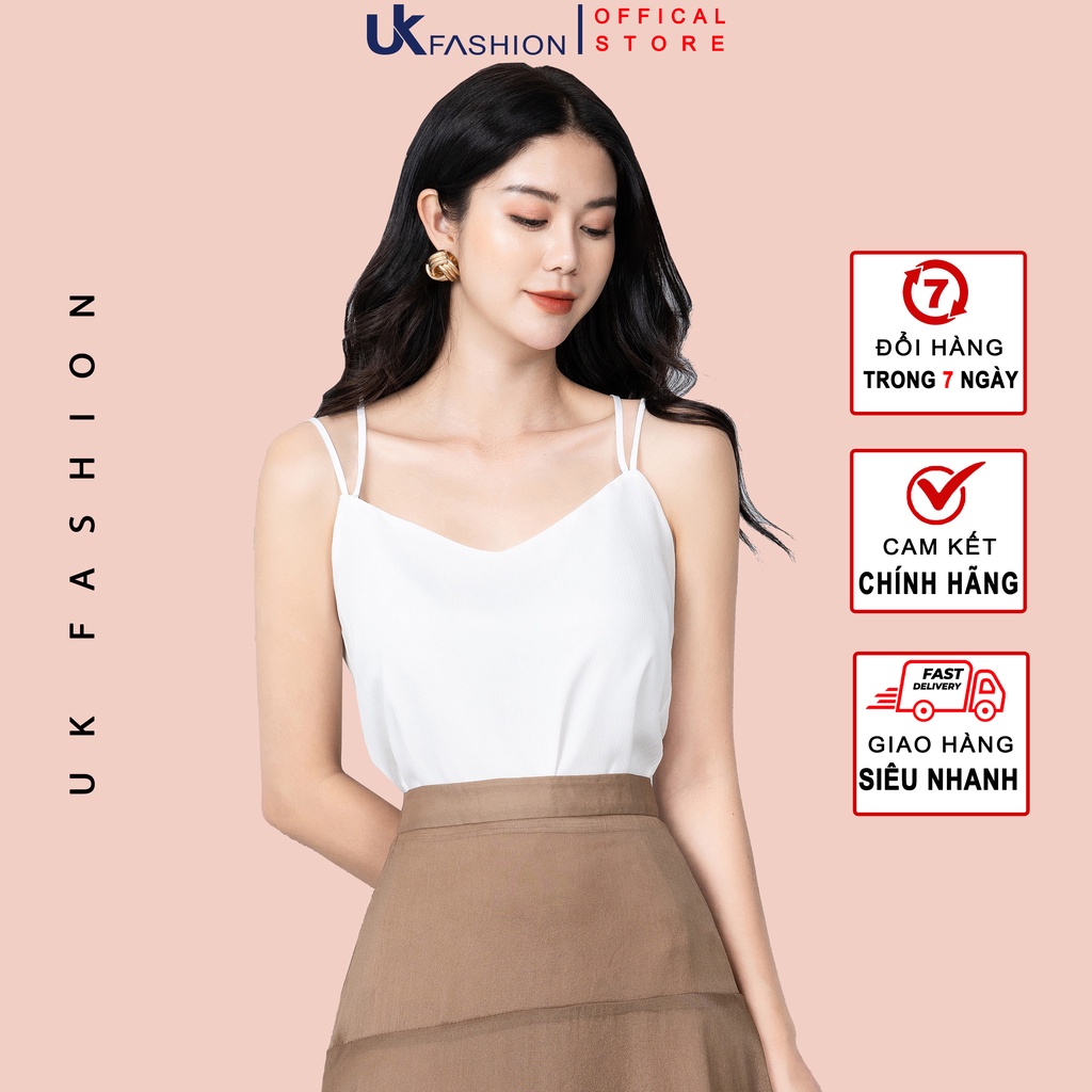 Áo 4 Dây Nữ Đan Chéo Thời Trang UK Fashion Phong Cách Thời Trang Quyến Rũ, Sang Chảnh, Vải Hàn Cao Cấp NKFSM2105023