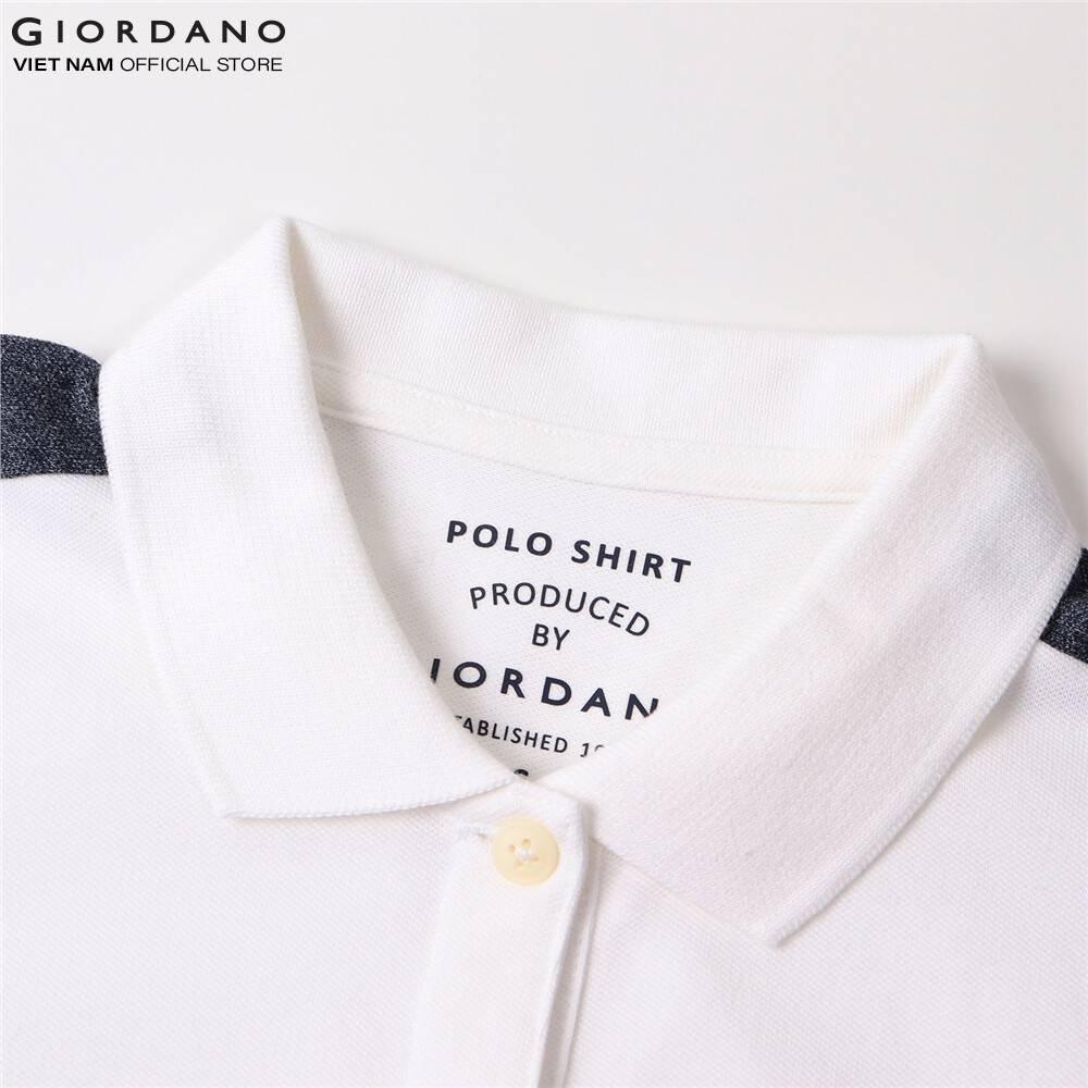Áo thun ngắn tay có cổ nữ Giordano polo 05311302