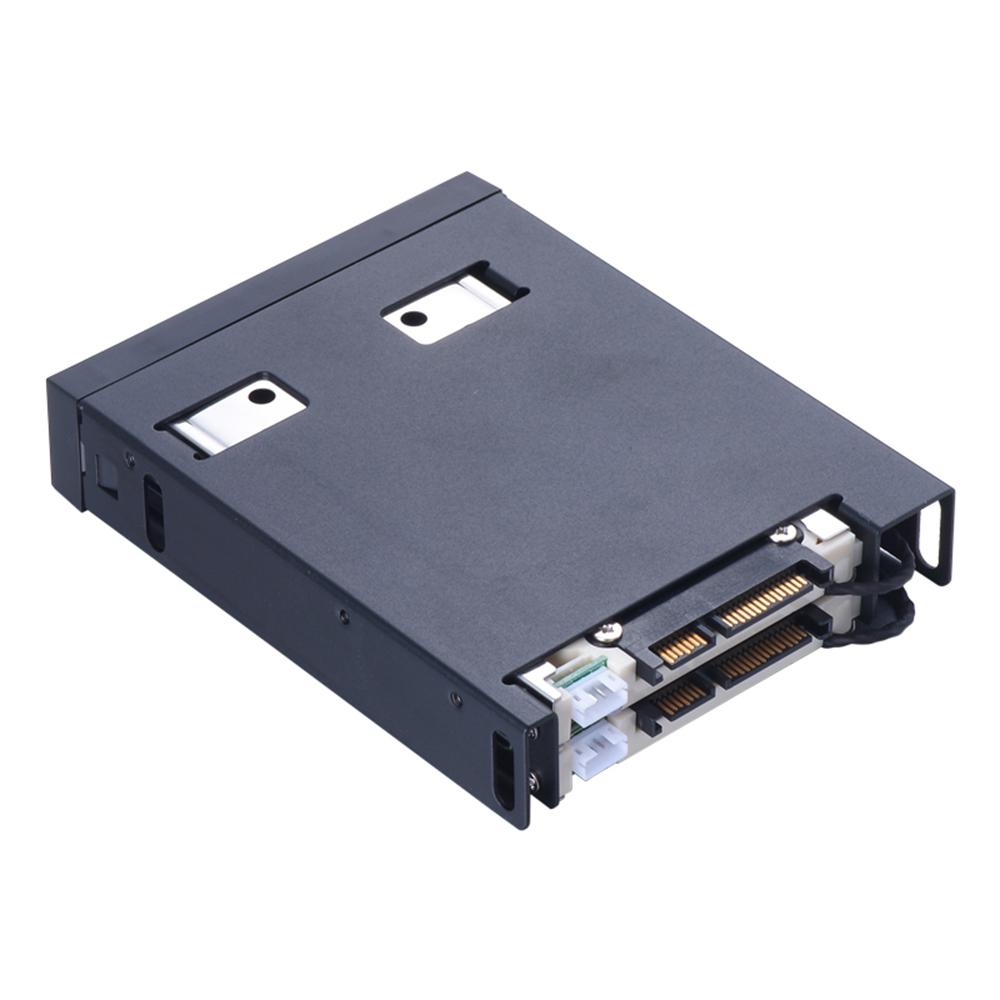 Dual Bay 2.5" Inch SATA III Hard Drive HDD & SSD Tray Caddy Internal Mobile Rack Enclosure Docking Station Hot Swap
