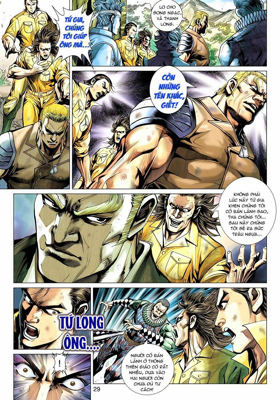tân tác long hổ môn chapter 485 29