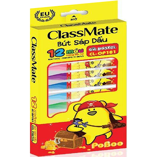 Bút Sáp Dầu Classmate OP101 - 12 Màu