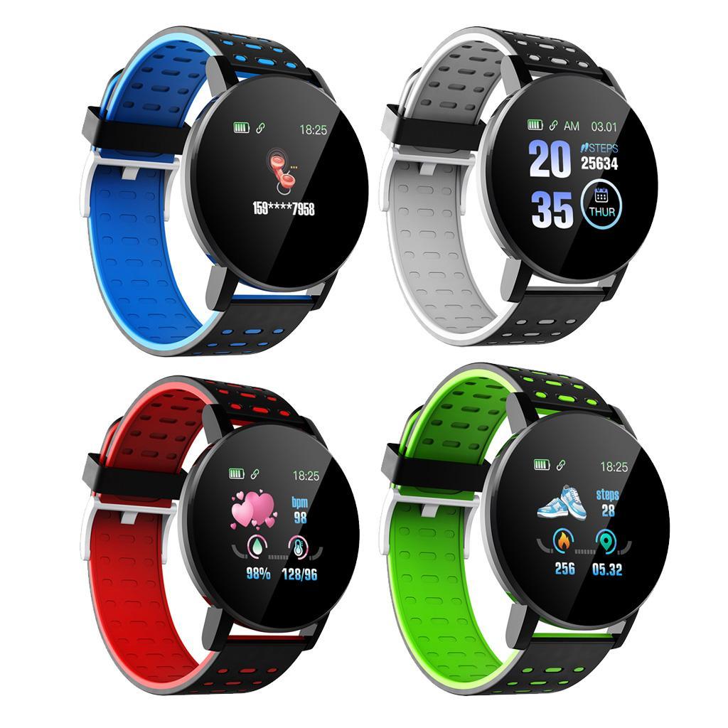 2X Smart Watch Bluetooth Bracelet Watch for iPhone iOS / Samsung Android Red