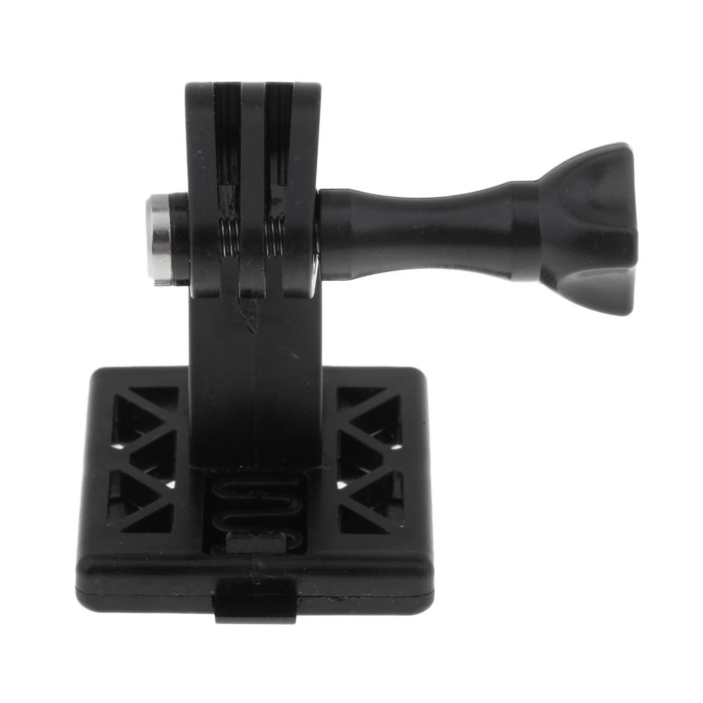 Nylon Helmet Mount Adapter Bracket for Sports Camera Outdoor Hunting Black