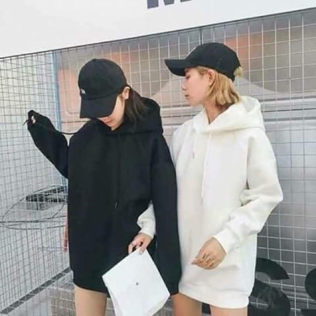 Áo hoodie trơn nam nữ