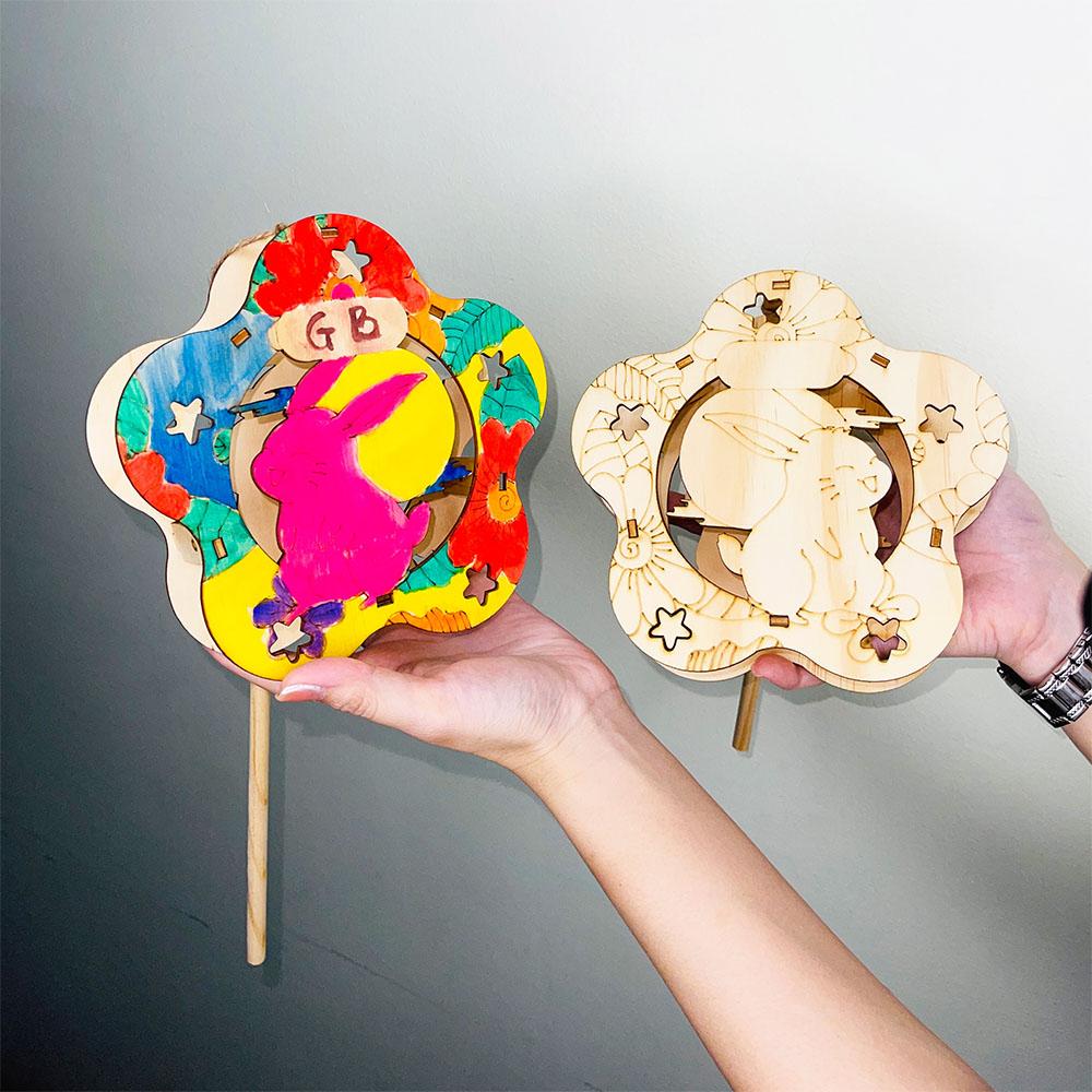 Lồng Đèn Sáng Tạo - Thỏ Ngọc Ngôi Sao - Giftbrand GB04