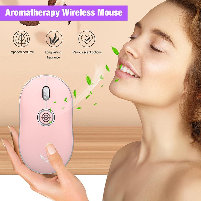2.4G Không Dây Máy Tính Quang Học 1600DPI Mini USB Thu Xông Phòng Sạc Chuột Văn Phòng Kinh Doanh Chuột Cho Máy Tính Laptop