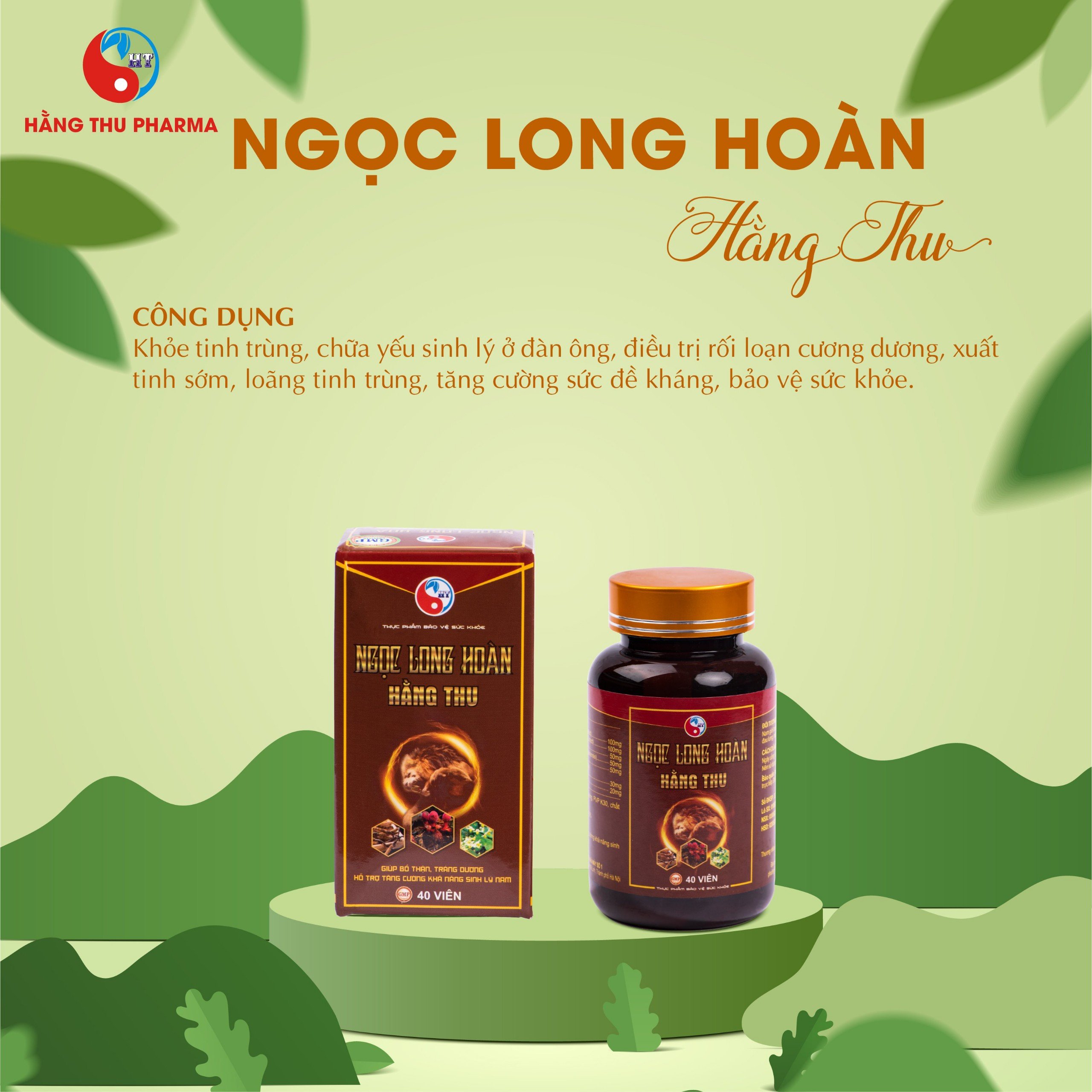 Viên uống Ngọc Long Hoàn HT
