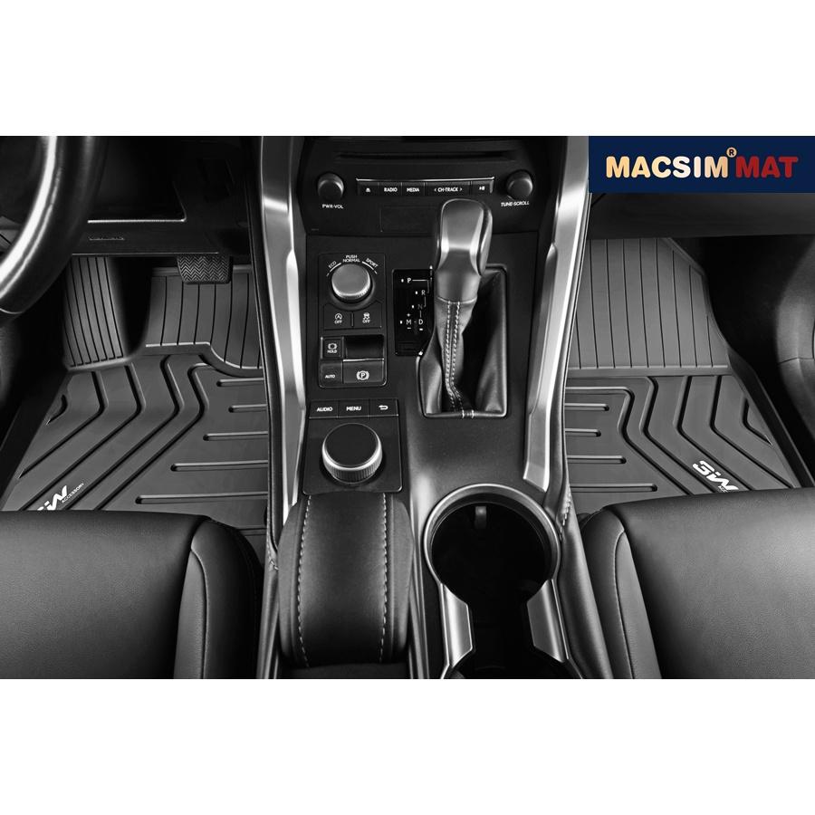 Thảm lót sàn LEXUS NEW ES 2018- Nhãn hiệu Macsim 3W chất liệu nhựa TPE đúc khuôn cao cấp - màu đen