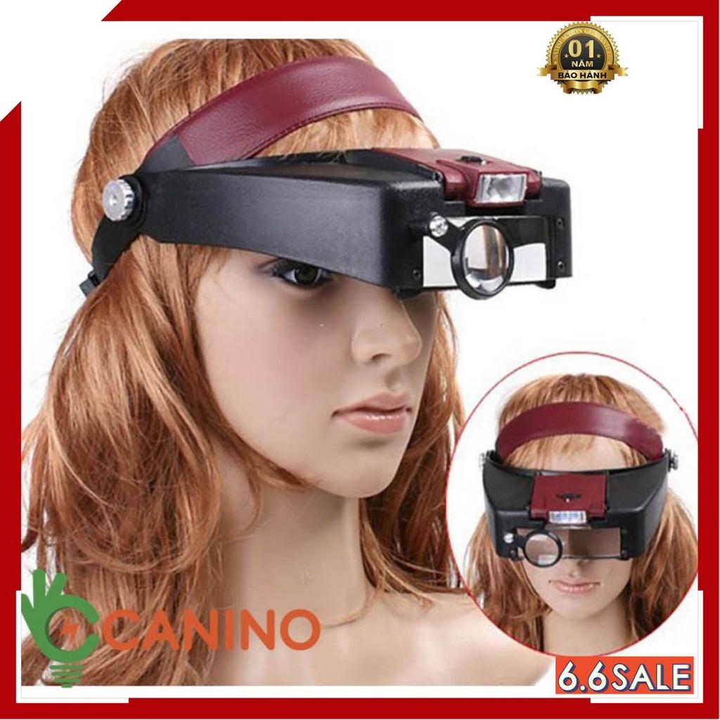 Kính lúp đeo đầu có đèn v1