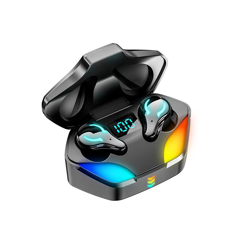 Mẫu tai nghe bluetooth không dây chơi game X1 được ưu đãi nhất hai tai không có độ trễ giảm tiếng ồn thể thao mini trong tai