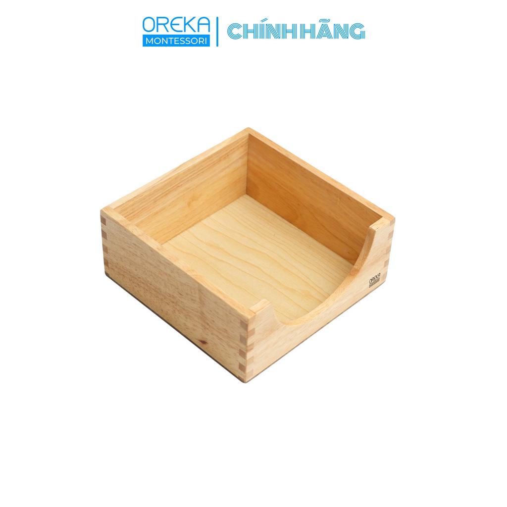 Giáo cụ Oreka Montessori Khay học cụ Giấy luyện Viết chữ - 0410130