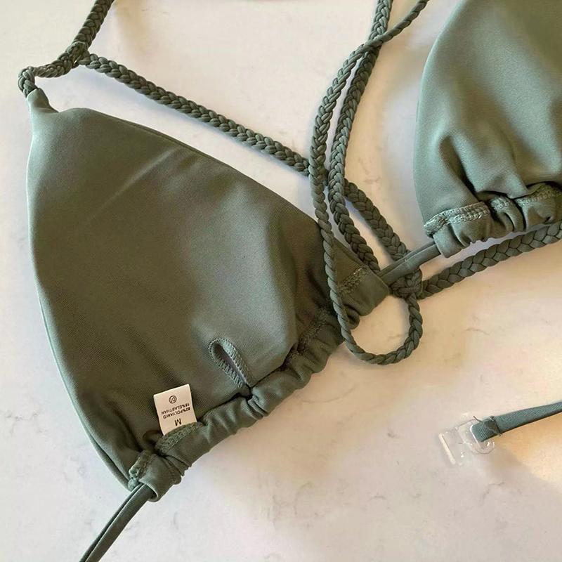 Bikini Gợi Cảm Nữ Push Up Đầm Cúp Nửa Bộ Đồ Tắm Bơi Mặc Đi Biển Chắc Chắn Bikini Bộ Brasil Biquini Đồ Bơi 2021