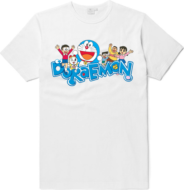 Áo đồng phục Doraemon đẹp cotton dày dặn đủ size 5-110kg - DR003
