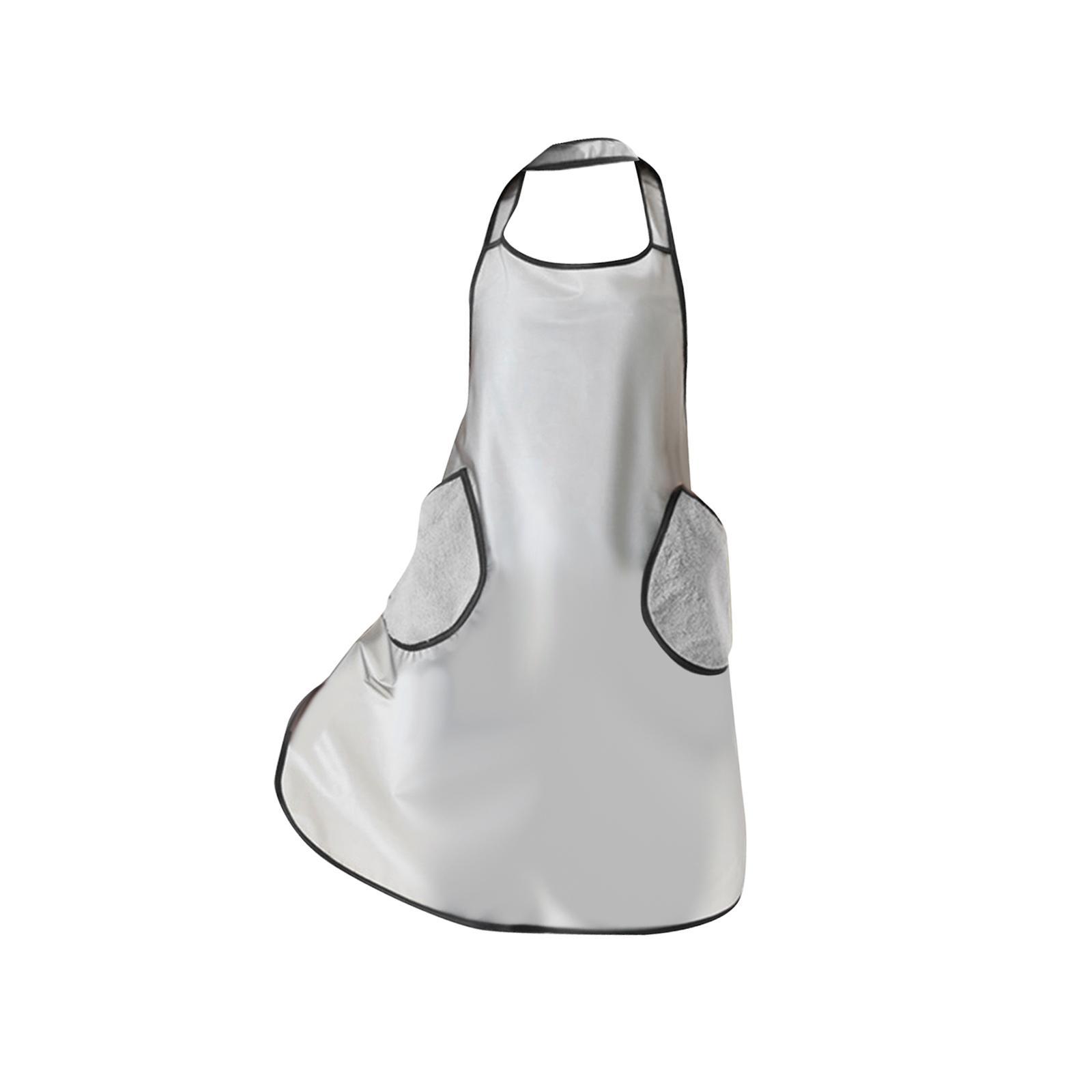 Cooking Apron Baking Apron with Hand Wipe Pockets Sturdy Oil BBQ Apron