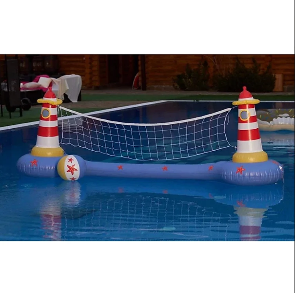 Cao cấp - Bộ Phao Bóng Chuyền Hồ Bơi Volleyball Water Game