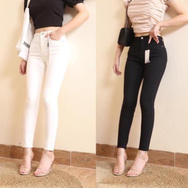 Quần jeans nữ VNXK cao cấp dáng skin