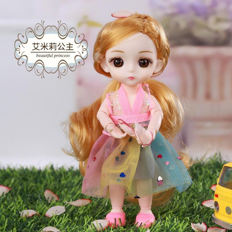 Búp bê cô gái Barbie có khớp chuyển động - hộp quà