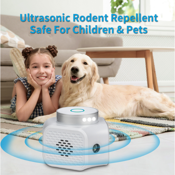 Máy Đuổi Chuột, Siêu Âm Ultrasonic Rodent Repeller