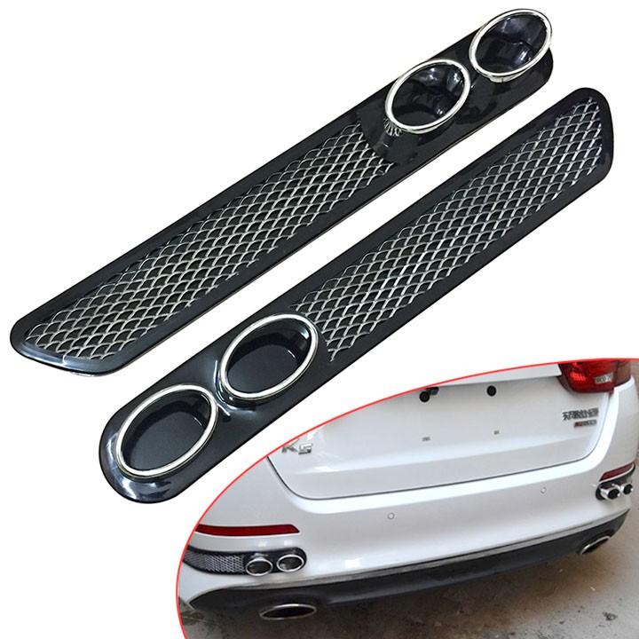 Bộ 02 Ốp Giả Ống Xả Xe Ô Tô