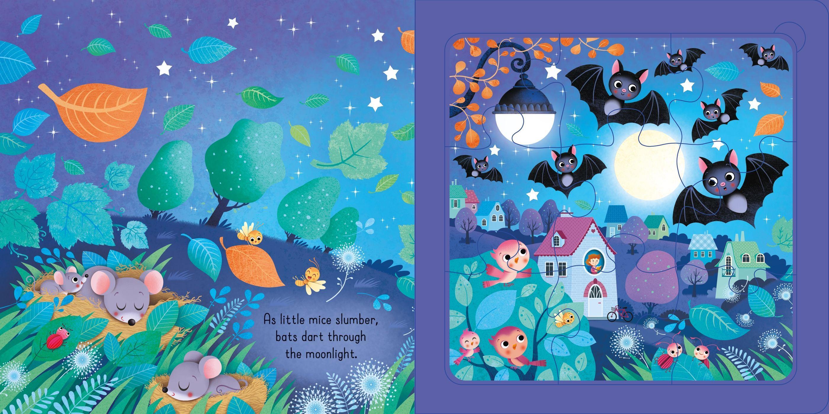Sách ngoại văn: Night Time Story Jigsaw Book