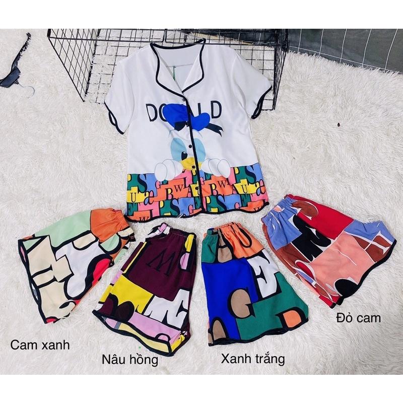 Bộ đùi PIJAMA lượn sóng, thiết kế lạ mắt siêu xinh