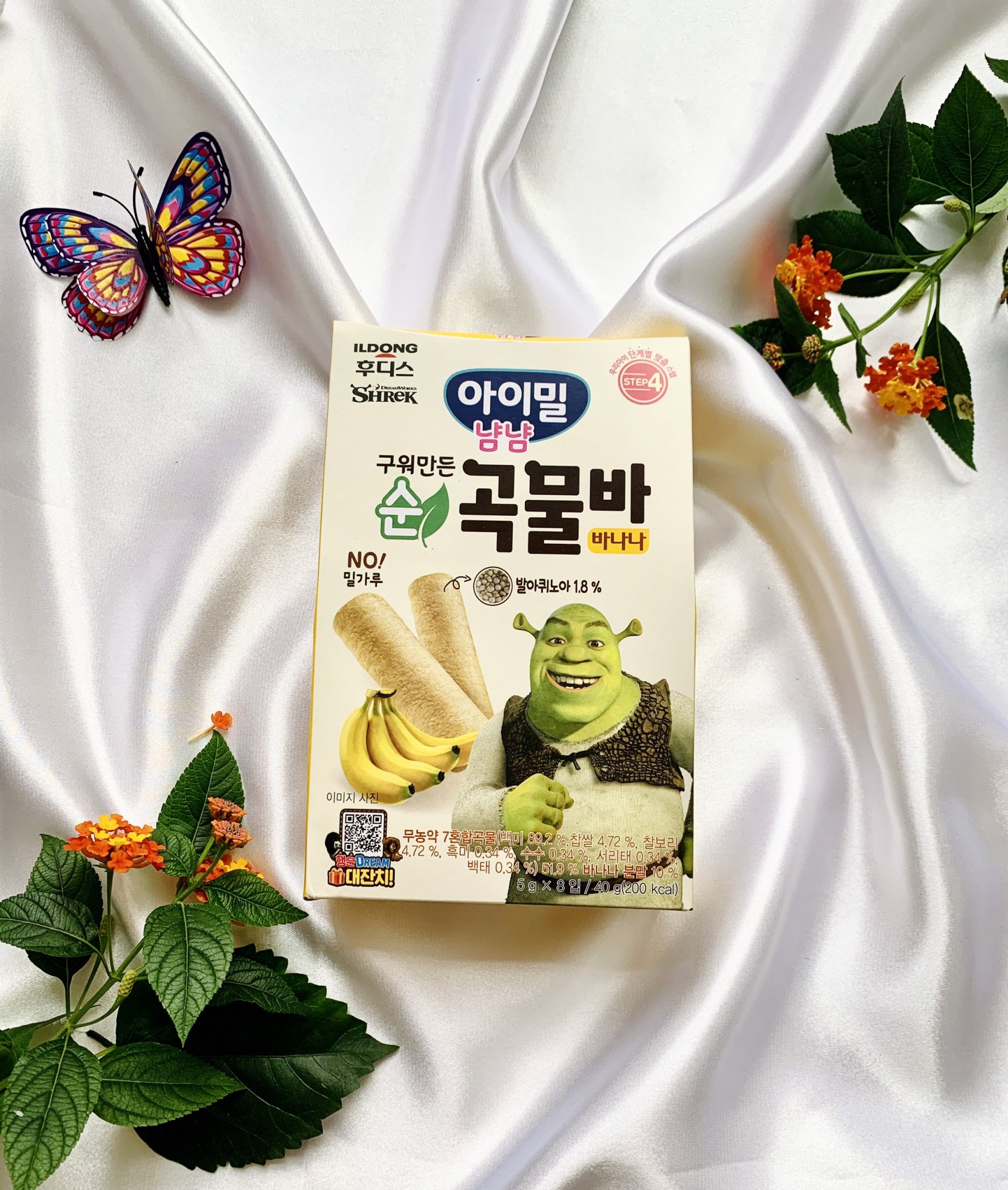 Bộ ba vị bánh cuộn ăn dặm cho bé ILDONG Hàn Quốc