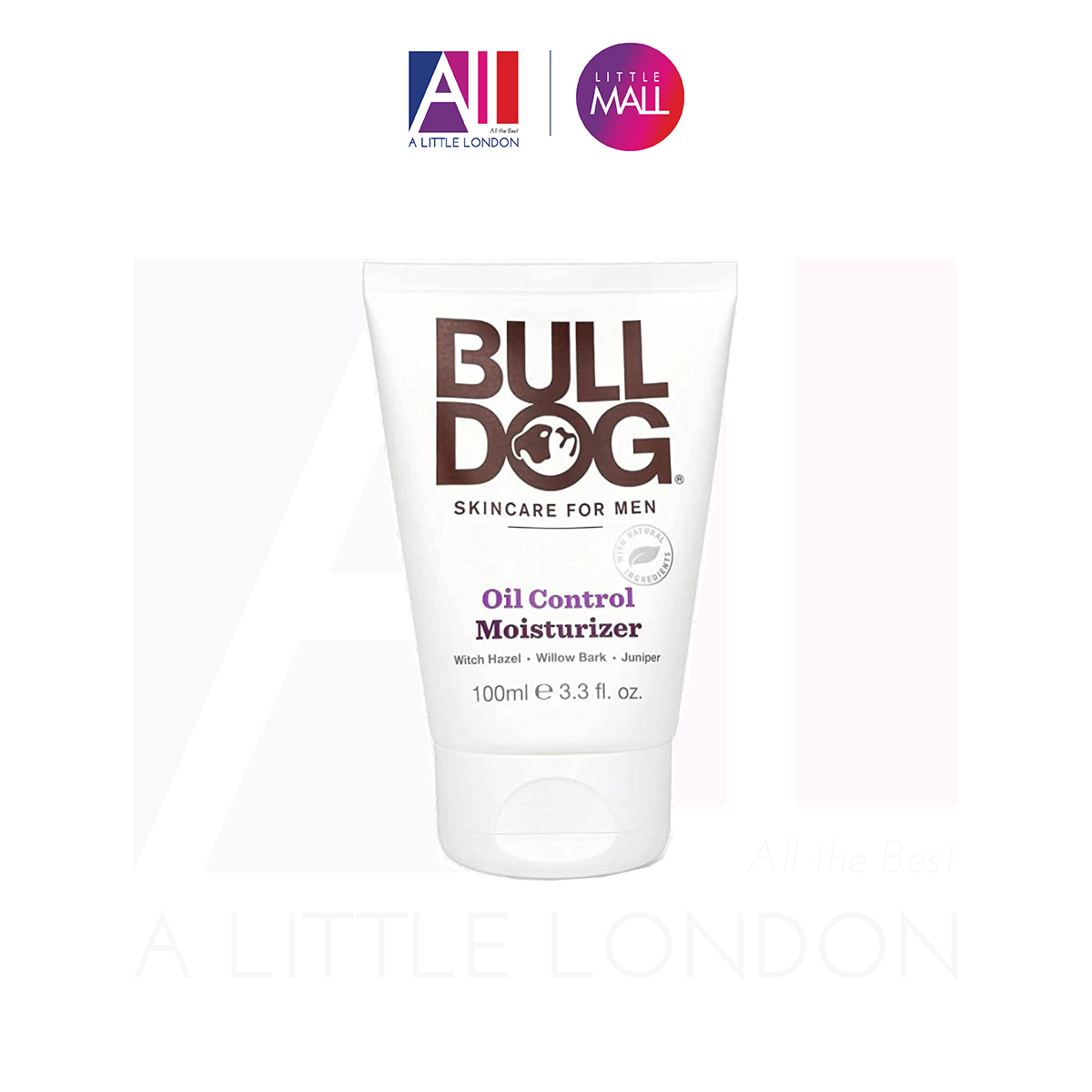 Dưỡng ẩm kiềm dầu dành cho nam BullDog Moisturiser 100ml