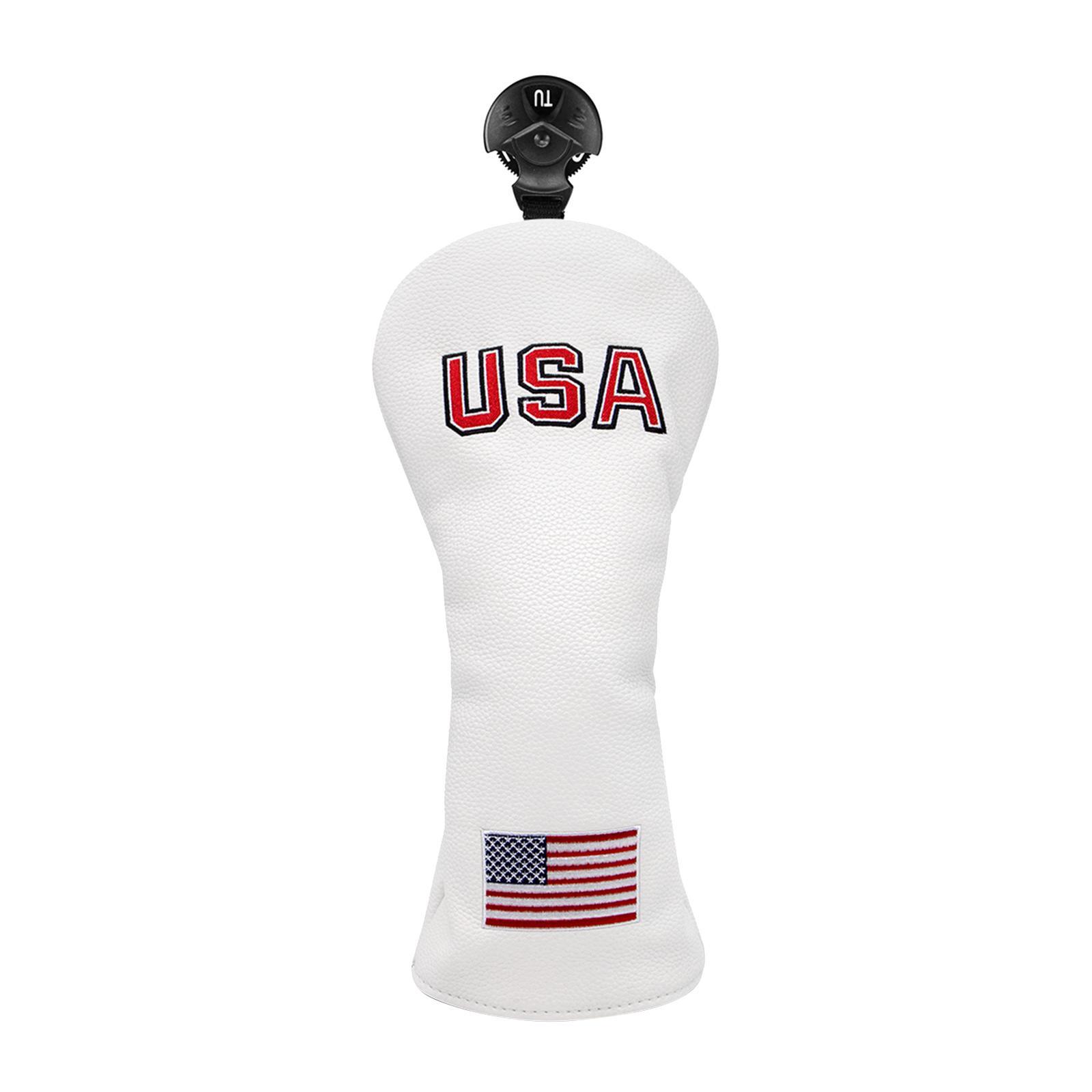 PU Leather Golf  Cover Fairway Headcover Guard