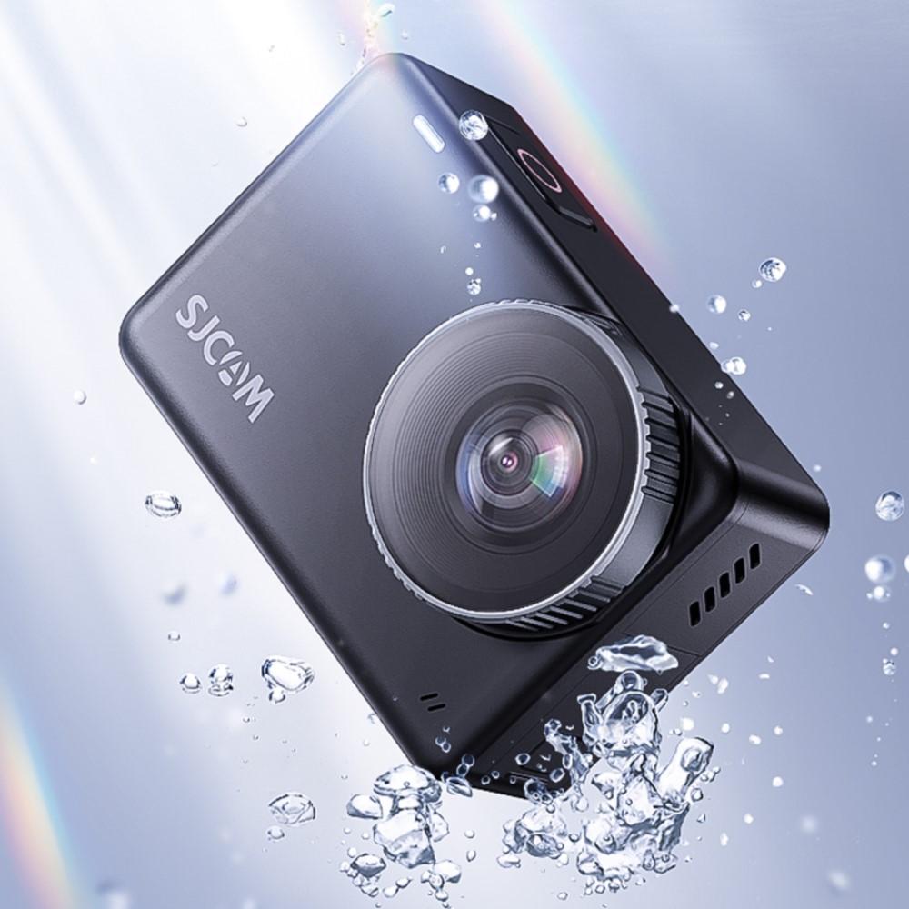 Máy ảnh hành động của SJCAM SJ10 Pro 4K 60fps WiFi WiFi Gyro Anti-Shake 8x Zoom Motorcycle Cam Sports Video Camrecorder Selfie DV