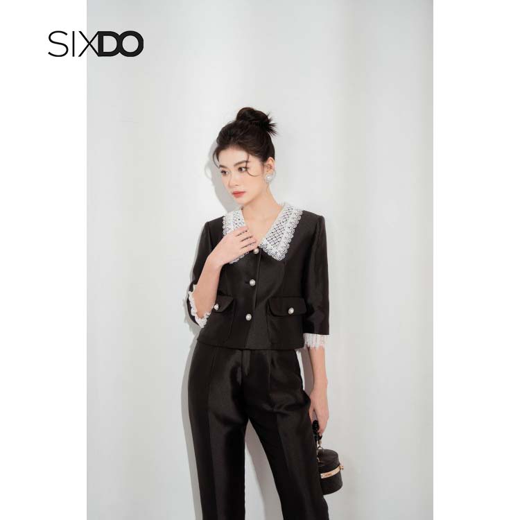 Quần baggy taffta nữ SIXDO