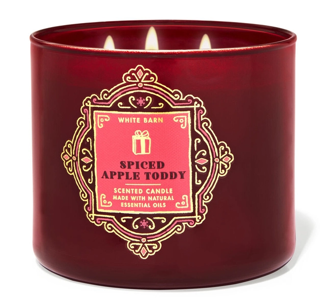 (BBW 3 bấc NOEL) Nến thơm Bath and Body Works 3-wick candles 411g hàng Mỹ - Bộ mùa lễ Giáng Sinh 2021