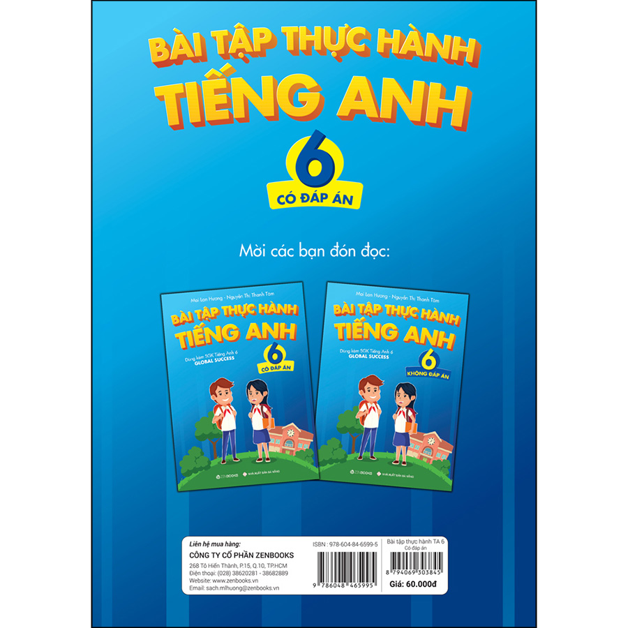 Hình ảnh Bài tập Thực hành tiếng Anh 6 (Có đáp án) - Dùng kèm SGK TA 6 GLOBAL SUCCESS