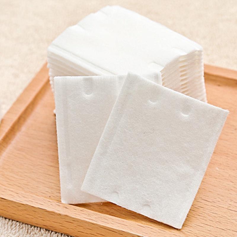 Túi 222 Bông Tẩy Trang Hatsu Natural Cotton Pads 100% Tự Nhiên An Toàn Mềm Mại