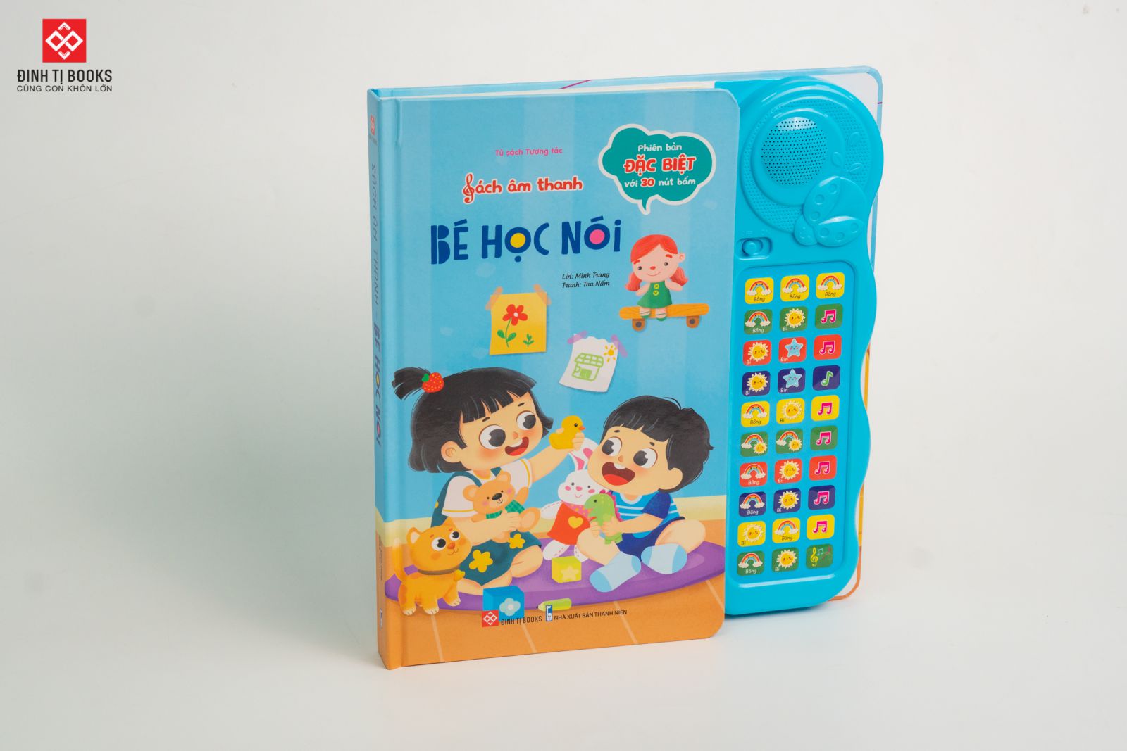 Sách Âm Thanh Đinh Tị - Bé Học Nói - Dành Cho Trẻ Từ 0 - 6 Tuổi