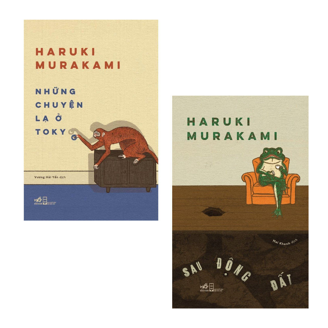 Combo 2 Cuốn Văn Học Hành Động Hay- Sau Động Đất +Những Chuyện Lạ Ở Tokyo