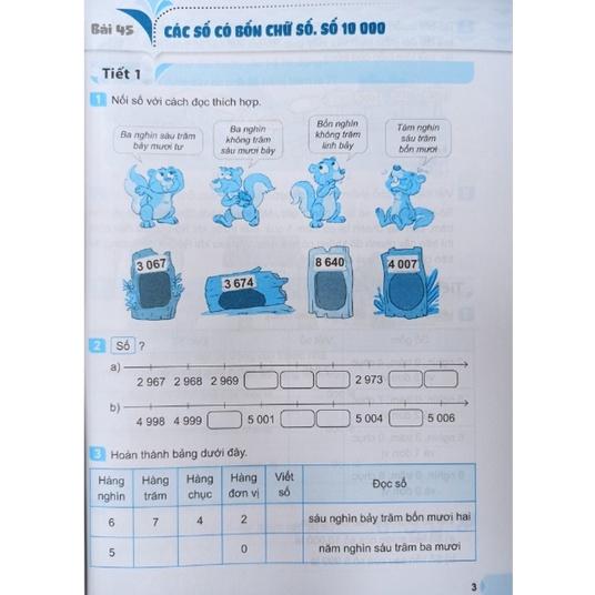 Sách - Vở thực hành Toán lớp 3 tập 2 (Kết nối tri thức với cuộc sống)