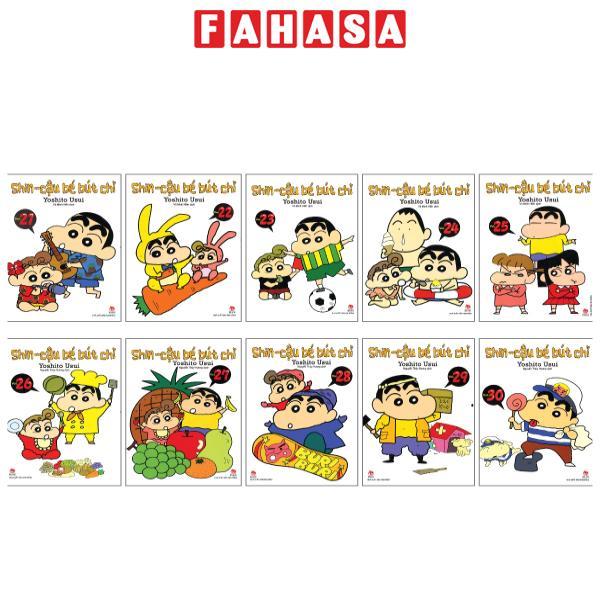 Combo Manga - Shin Cậu Bé Bút Chì: Tập 21 - 30