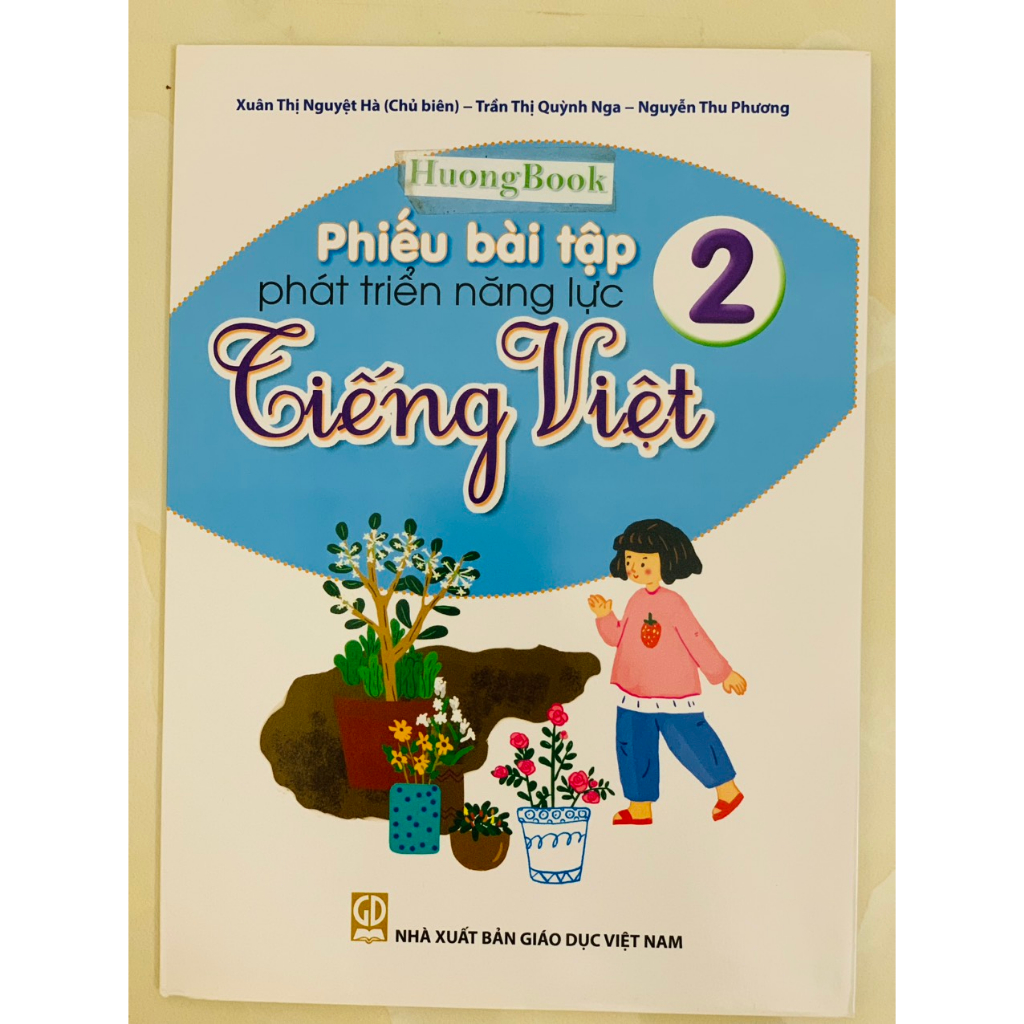 Sách - Phiếu bài tập phát triển năng lực Tiếng việt lớp 2