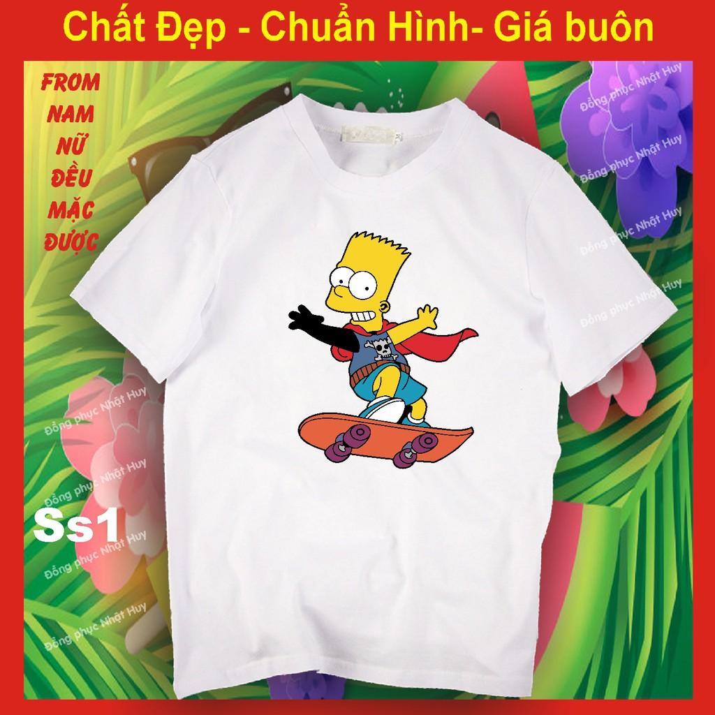 áo thun simpson 16 cao cấp, chất đẹp,bao đổi trả phông ,simson