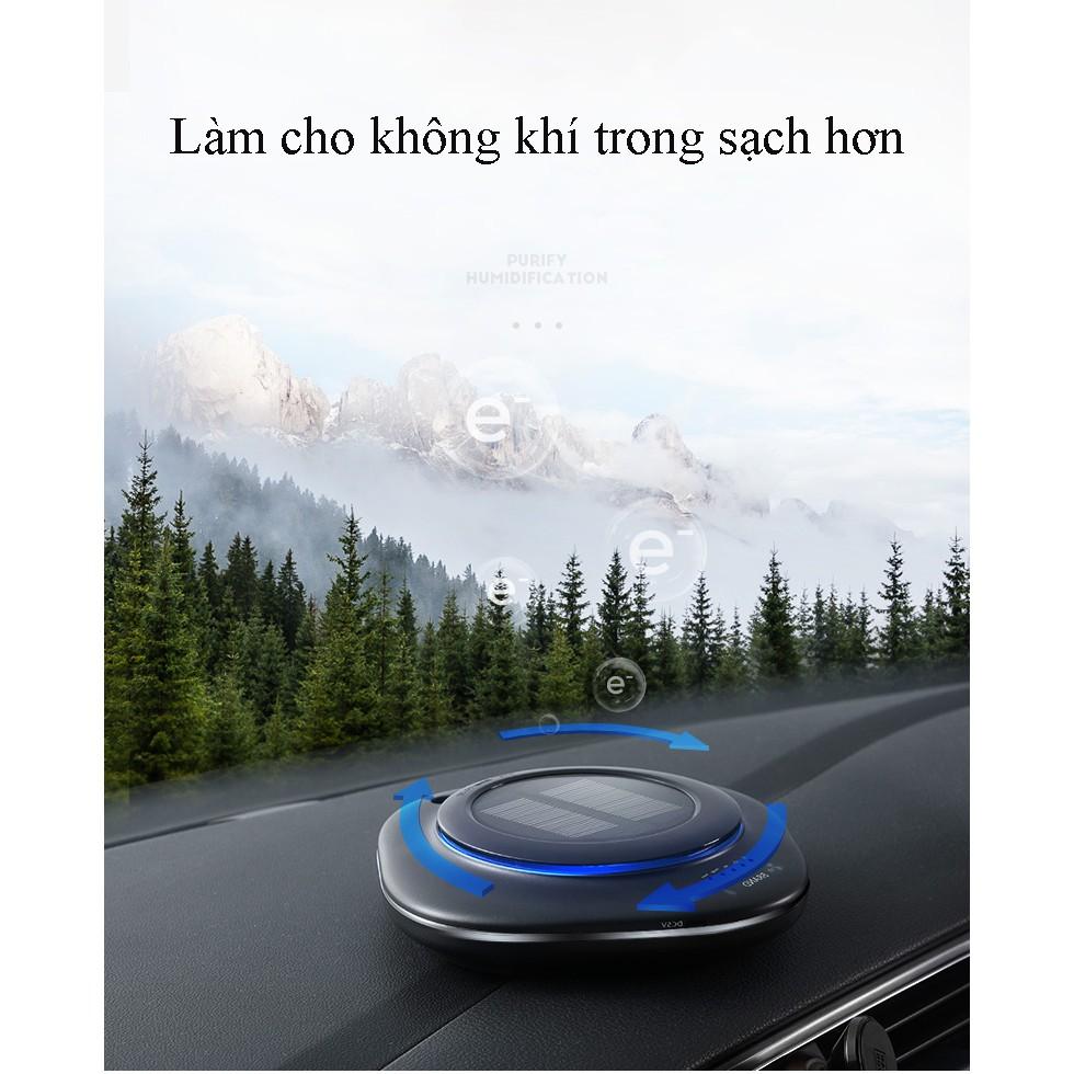 Máy lọc không khí trên ô tô xe hơi, tạo ion chống say xe Huldra