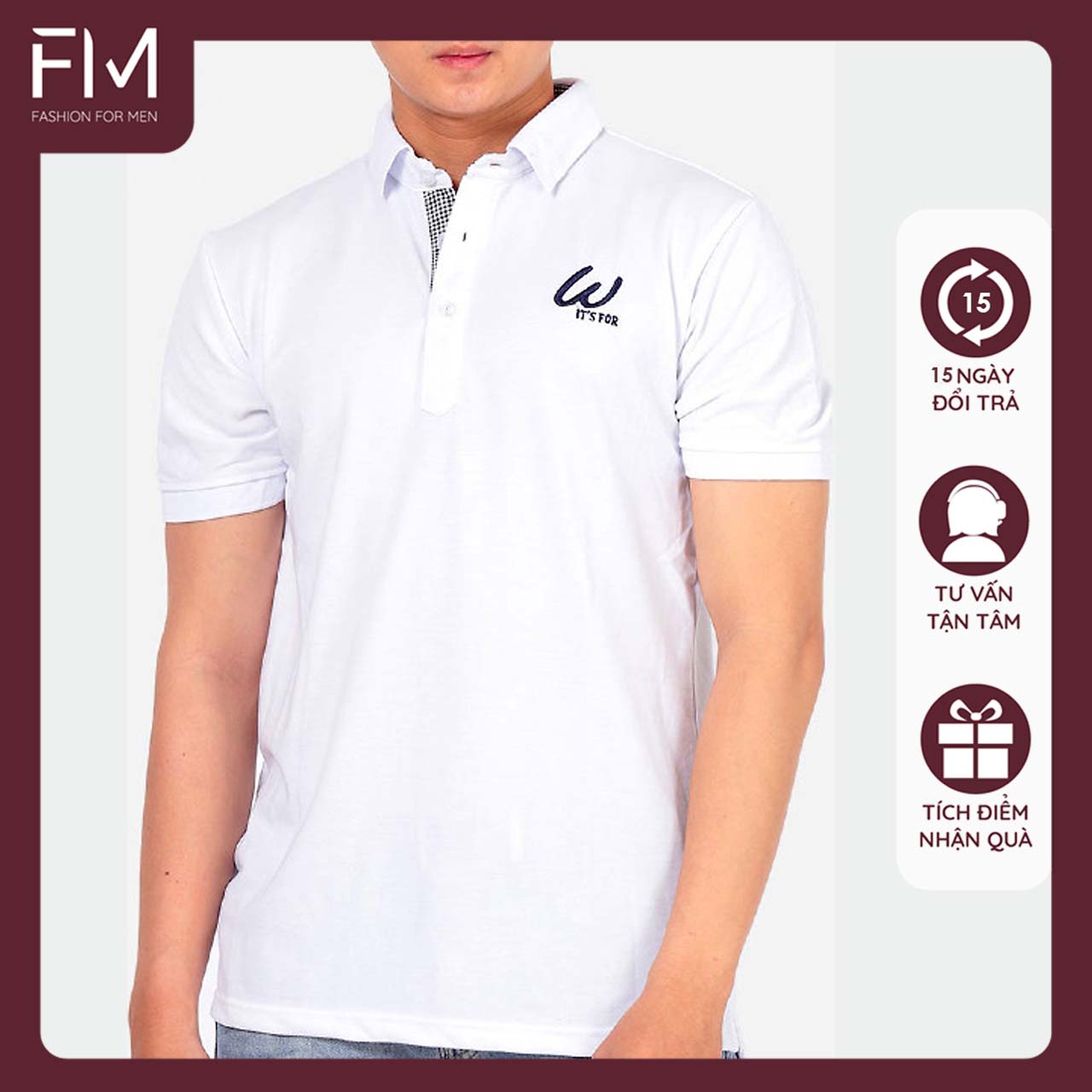 Áo Polo nam cổ bẻ ngắn tay, chất liệu vải cá sấu cotton cao cấp, trẻ trung, năng động – FORMEN SHOP – FMPS041 - XÁM - L