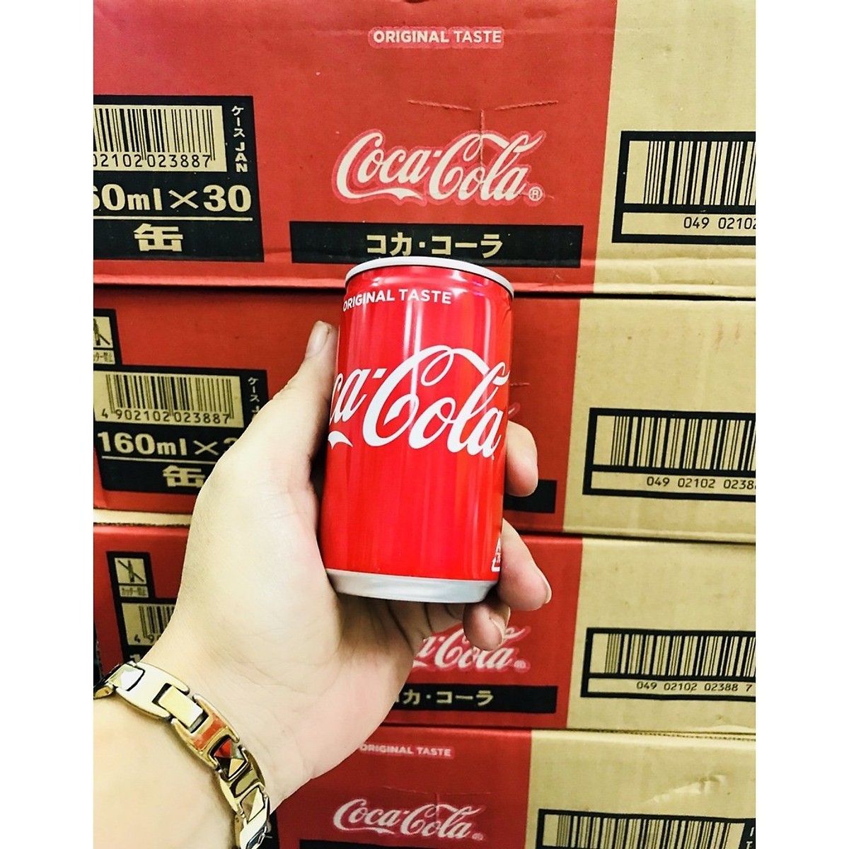 1 Thùng 30 Lon Coca Cola Phiên Bản Lon Mini 160ml - Hàng nội địa Nhật