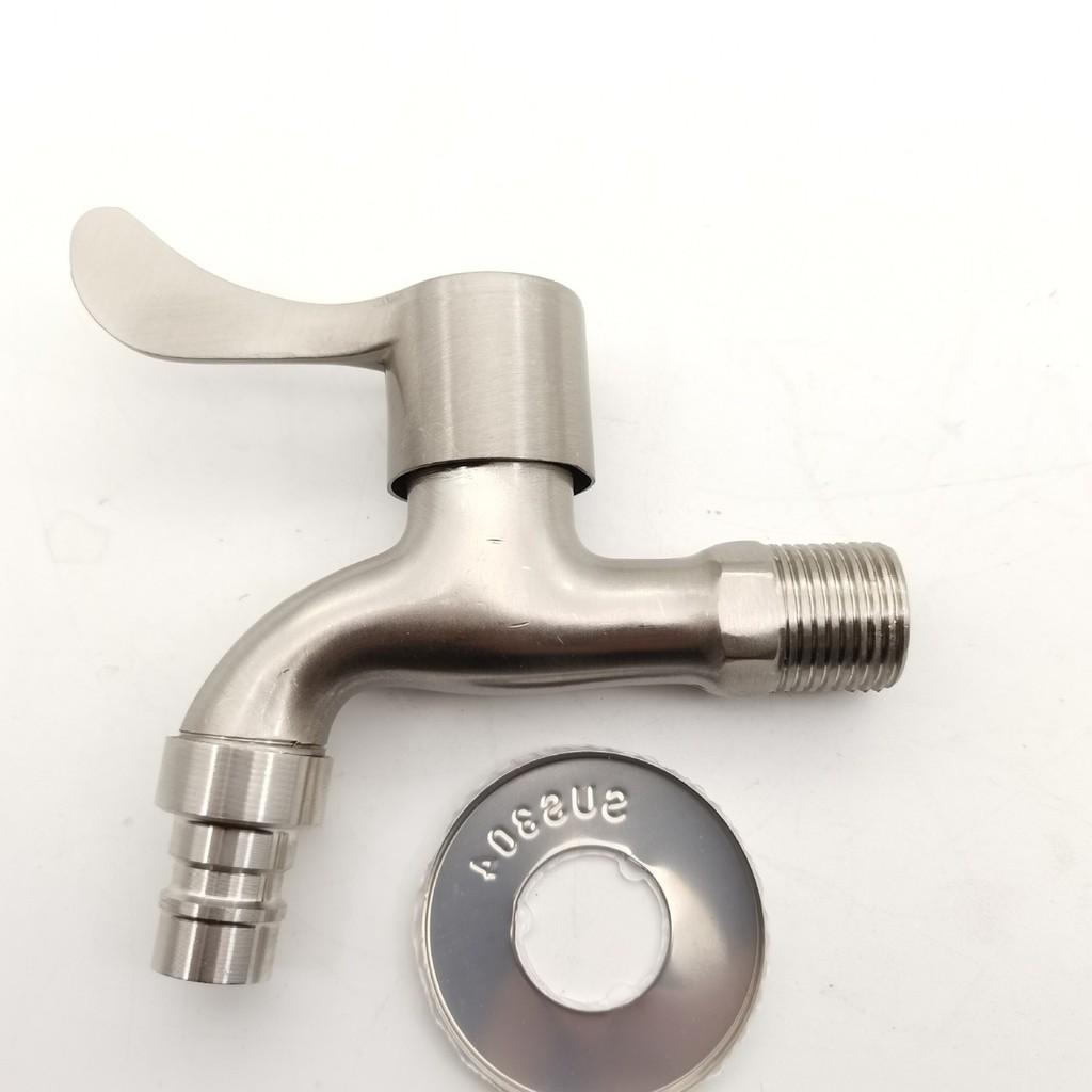 Vòi hồ , vòi xả nước, vòi rửa tay, vòi nước hành lang, vòi máy giặt inox 304 cao cấp