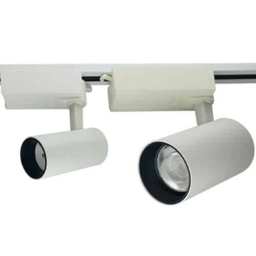 Đèn LED gắn ray COB KOSOOM 20W sơn trắng R-KS-20A-T
