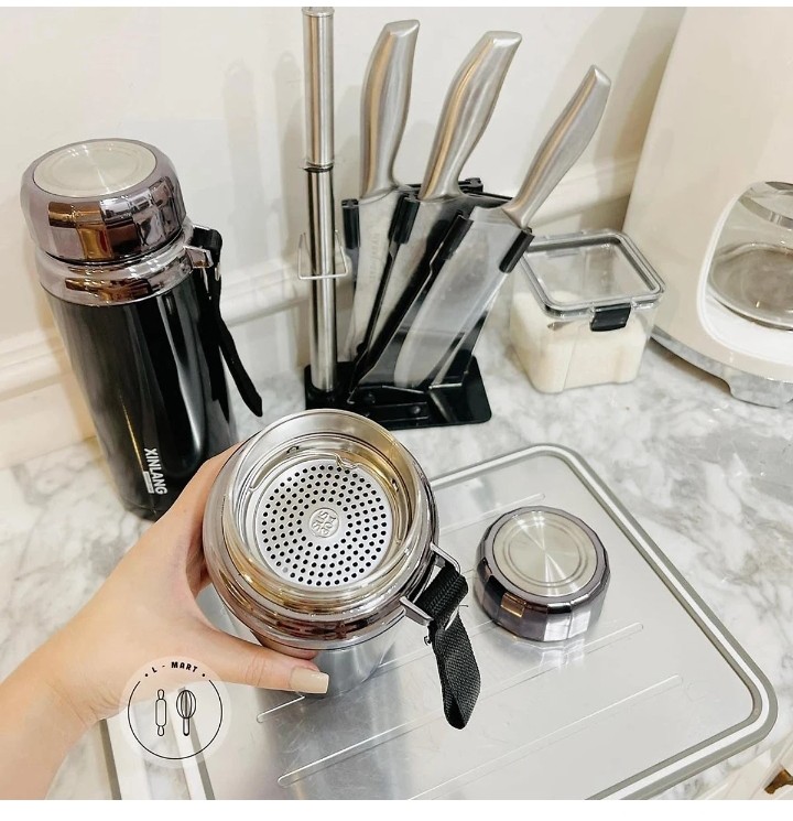BÌNH NƯỚC GIỮ NHIỆT KIM CƯƠNG 1200ml, GIỮ NHIỆT SIÊU TỐT