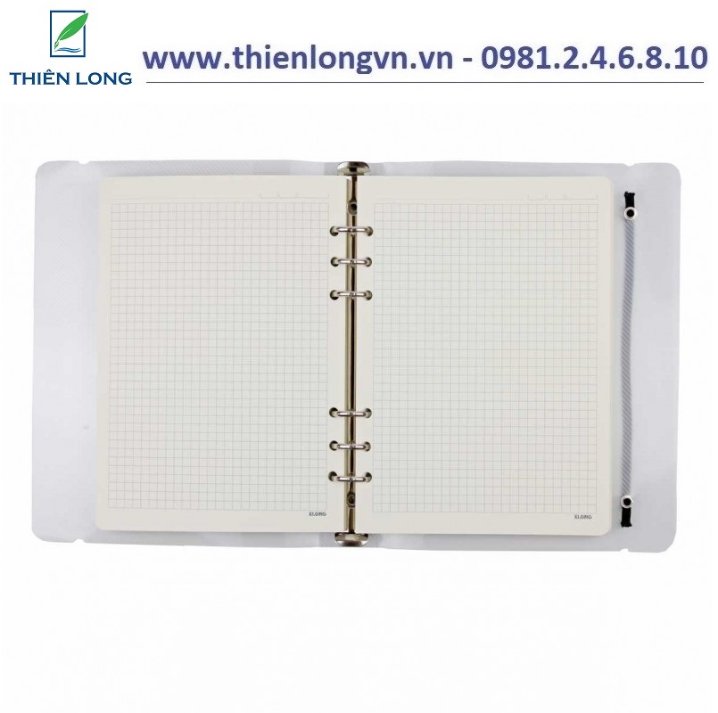 Sổ Caro file nhựa A5 - 100 tờ ;  Klong 994