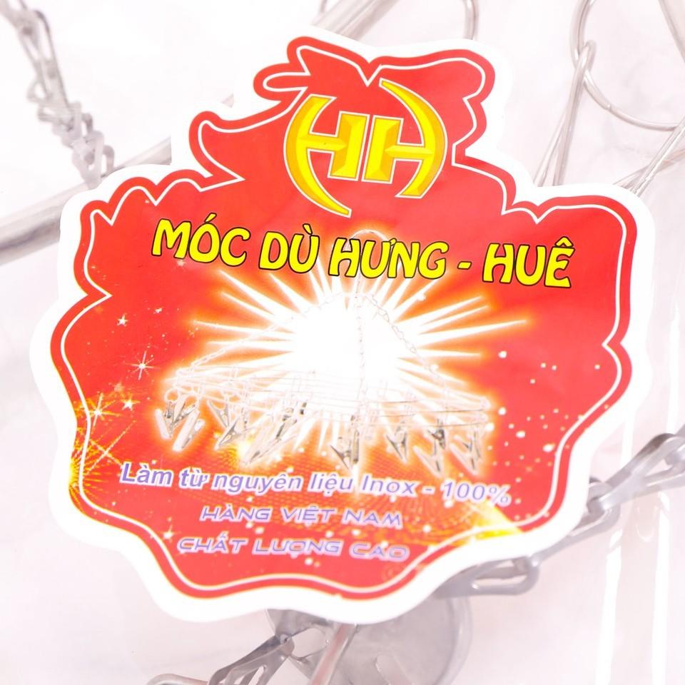 &lt;giao hàng hỏa tốc&gt; MÓC DÙ VUÔNG INOX HƯNG HUÊ LOẠI A1 SIÊU DÀY 100% INOX