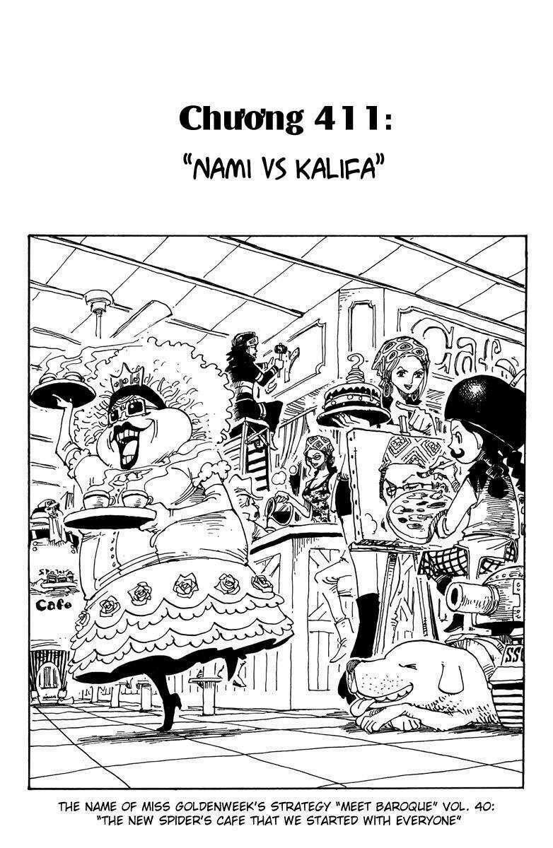 đảo hải tặc - one piece chapter 411 1