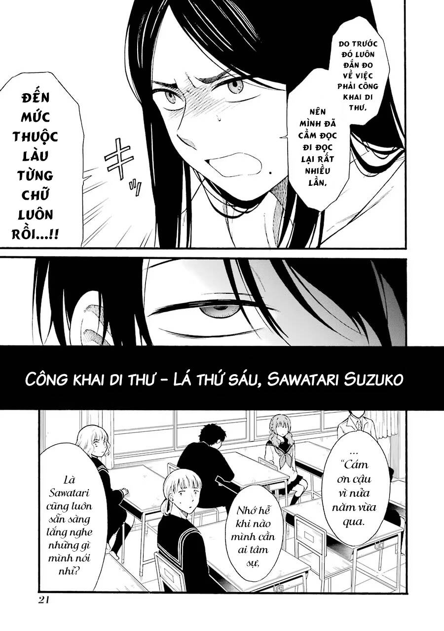 di thư trên bàn chapter 10 21