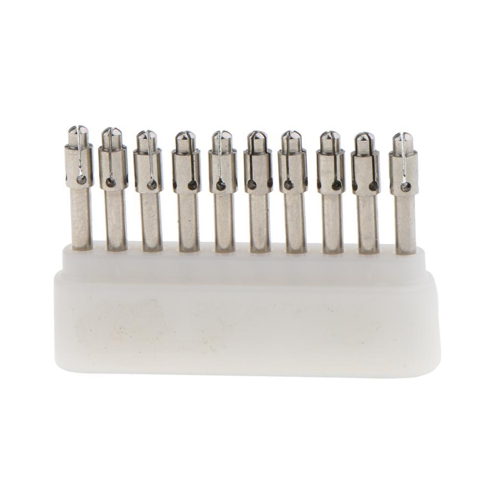 10 Pieces Lab Polishing Shank Mandrel Burs 2.35mm Rotary Tool